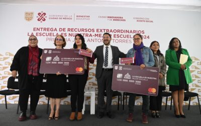 Destina Gobierno CDMX 460 mil pesos a la primaria “José Antonio Torres”
