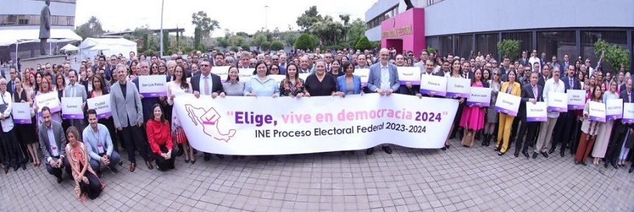 INE Reconoce a Vocalías Ejecutivas por su trabajo electoral