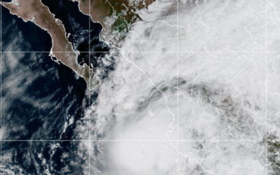 Se forma la tormenta tropical Bud en el océano Pacífico