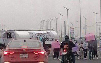 Protesta en Tonanitla bloquea acceso a AIFA y carretera hacia la comunidad