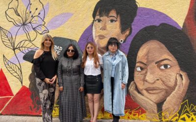 Reinauguran Mural Derechos Humanos en Coyoacán