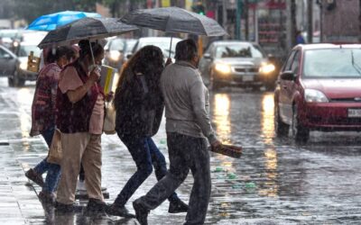 Emiten alerta amarilla por fuertes lluvias en toda la CDMX