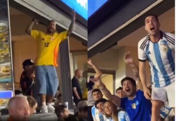 Maluma se pelea con hinchas argentinos en la final de la Copa América