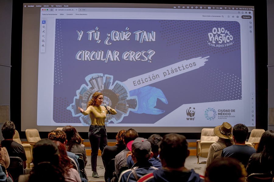 Reto Ojo al Plástico: SEDEMA y WWF reconocen participación ciudadana