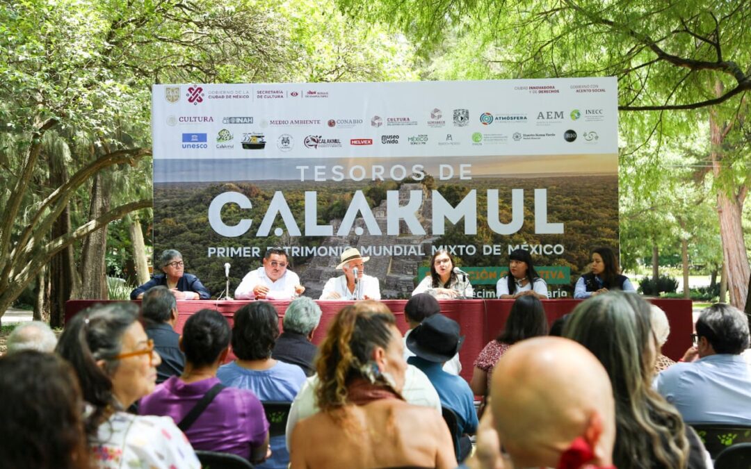 Descubre los tesoros de Calakmul en el Bosque de Chapultepec