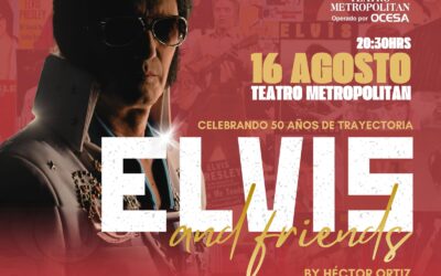 Héctor Ortiz celebra 51 años de carrera con homenaje a Elvis