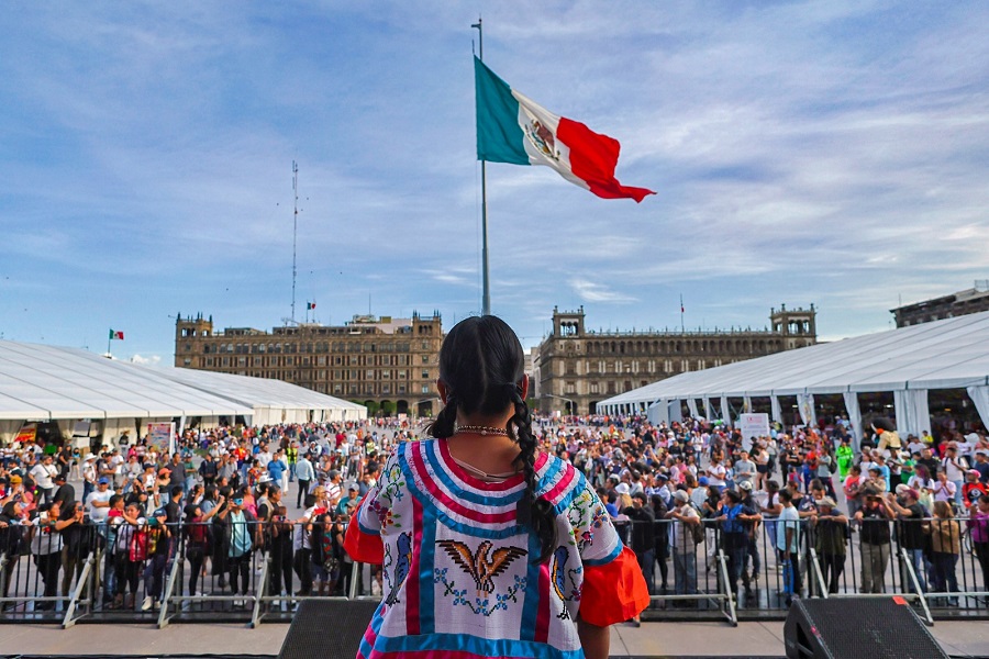 ¡Lánzate a la Fiesta de las Culturas Indígenas en el Zócalo!