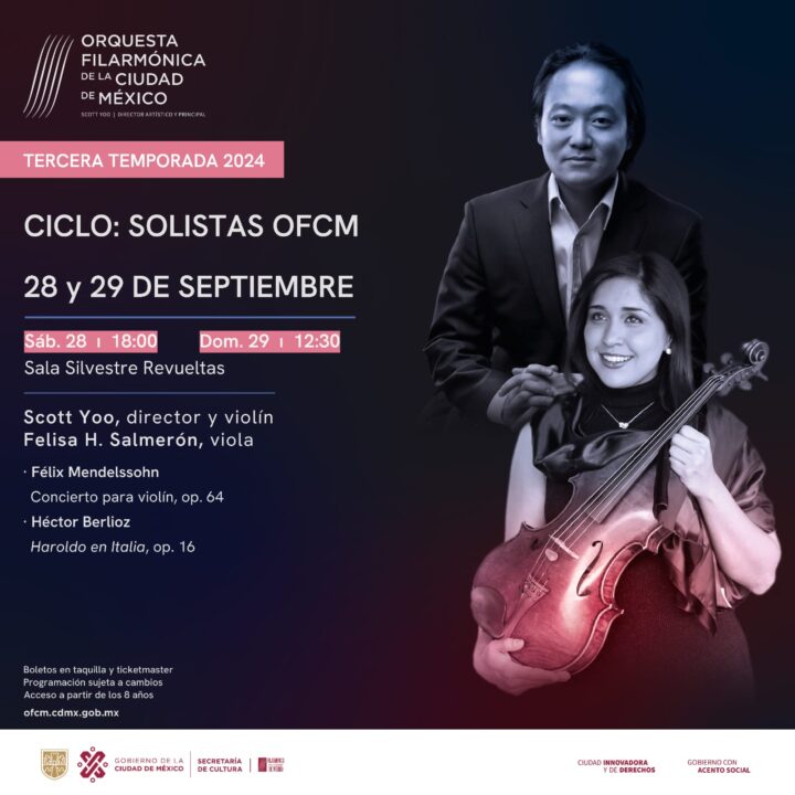 ¡La OFCM te invita a que vivas la música en el Ciclo de Solistas!